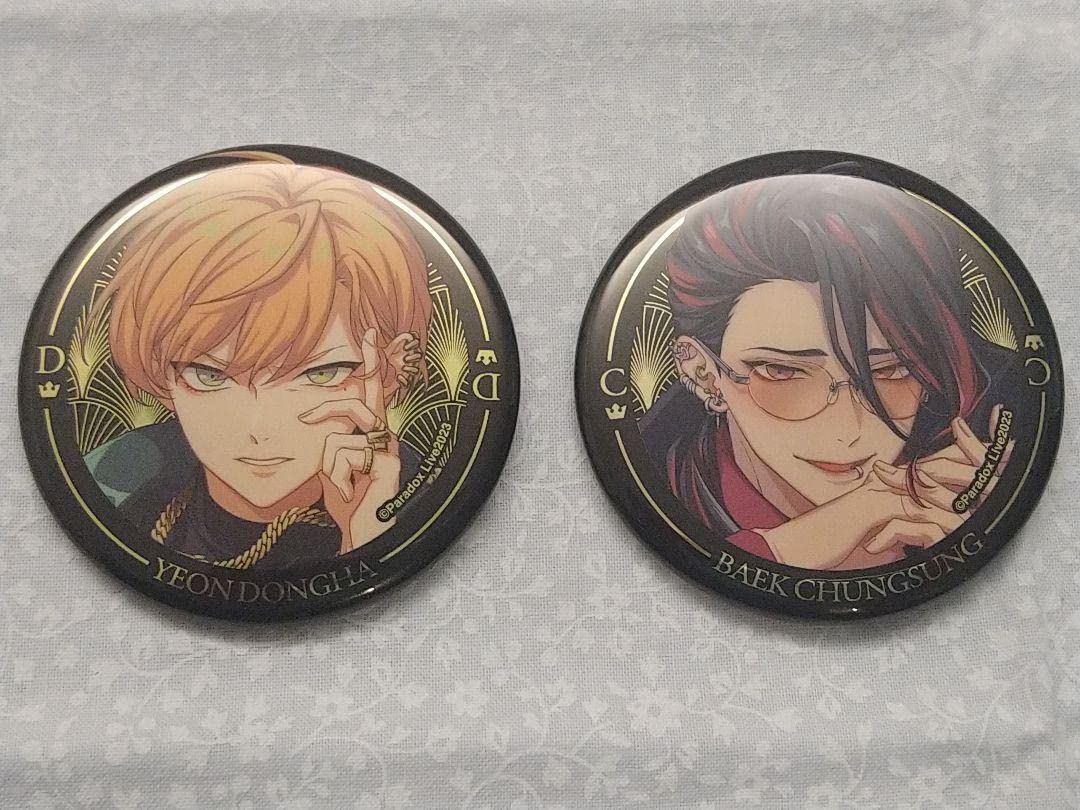 燕東夏SHOWDOWN パラライ 缶バッジ Paradox Live